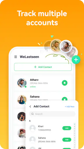 WeLastseen: Chat App ट्रैकर screenshot