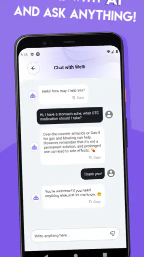 Welli - AI Doctor screenshot