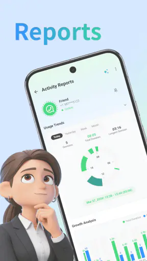 WhatsTracker: लास्ट सीन स्टेटस screenshot