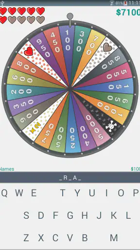 Wheel of Luck - Classic Game screenshot