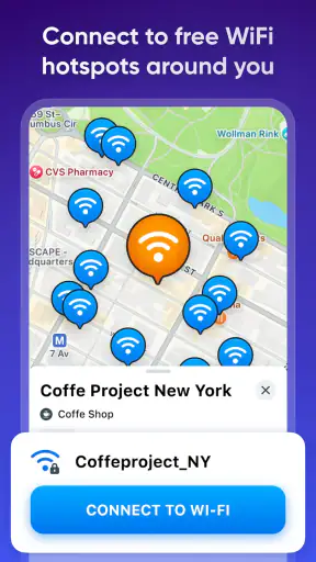 WiFi Map®: Password, eSIM screenshot