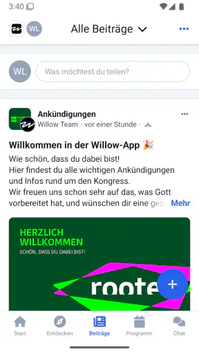 Willow screenshot
