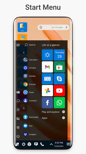 Win 11 Launcher screenshot