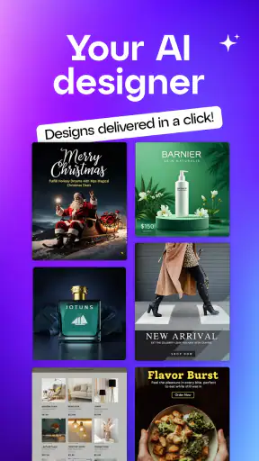 Wizad: AI Posters and Videos screenshot