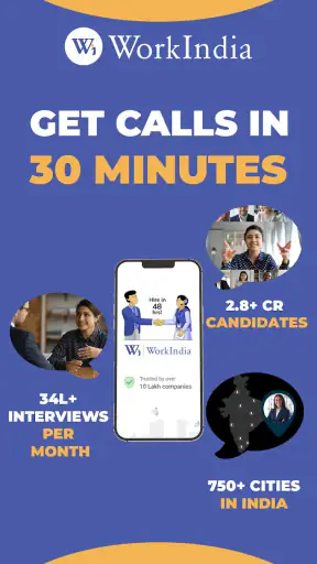 WorkIndia Recruiter App screenshot