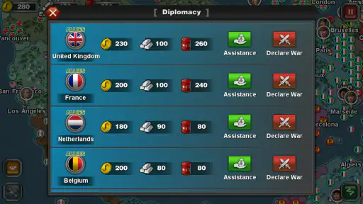 World Conqueror 3-WW2 Strategy screenshot