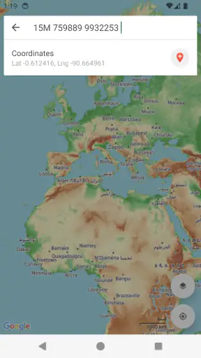 World Topo Map screenshot