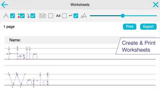Writing Wizard - Handwriting screenshot