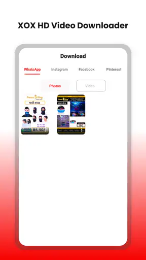 XOX HD Video Downloader screenshot