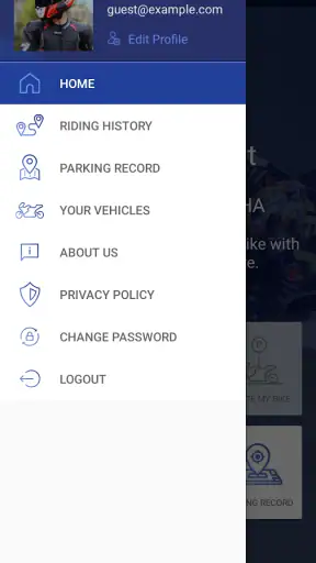 Yamaha Motorcycle Connect X screenshot