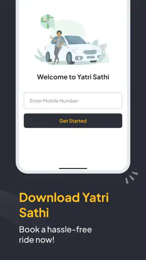 Yatri Sathi - Ride Booking App screenshot