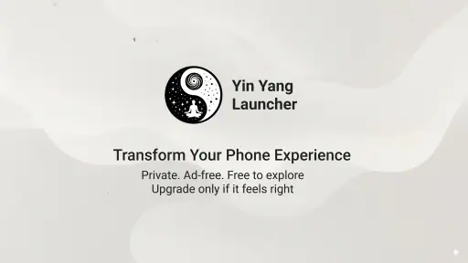 Yin Yang Minimalist Launcher screenshot