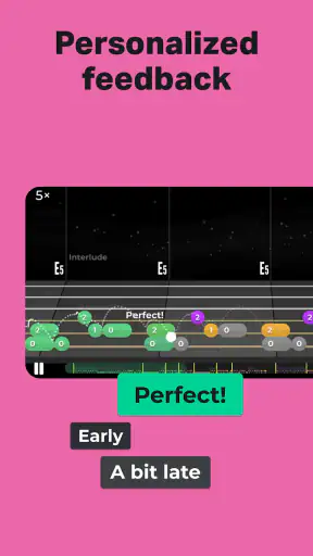 Yousician: Learn & Play Guitar screenshot