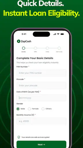 ZapCash - Quick Loans screenshot