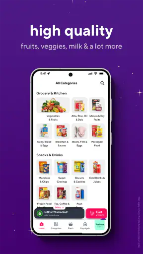 Zepto: Groceries in minutes screenshot