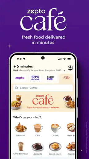 Zepto: Groceries in minutes screenshot