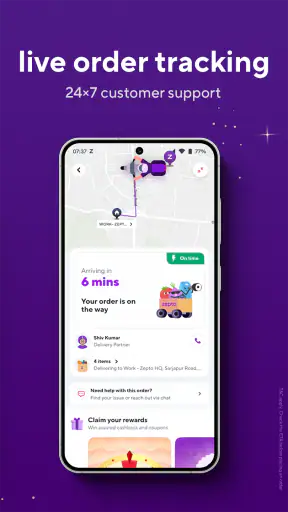 Zepto: Groceries in minutes screenshot