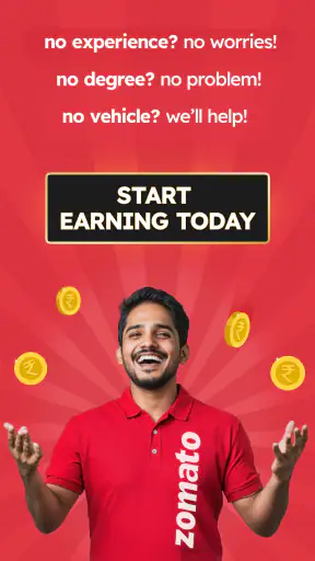 Zomato Delivery Partner screenshot