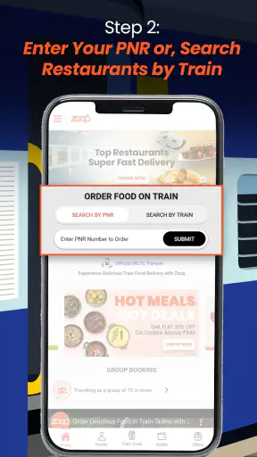 Zoop India-Order Food in Train screenshot