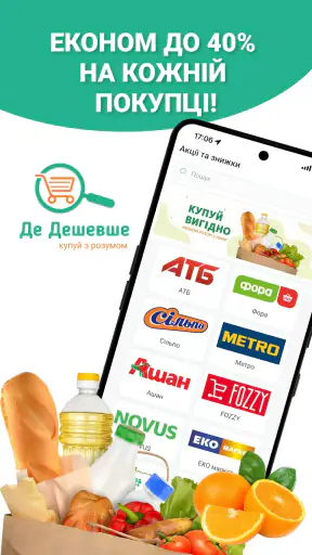 Де Дешевше - акції, знижки screenshot