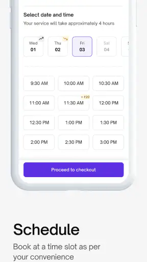 अर्बनकंपनी (पूर्व अर्बनक्लैप) screenshot