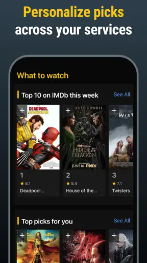 आई.एम.डी.बी. फिल्में और टीवी screenshot