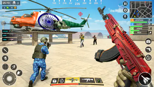 आतंकवाद विरोधी शूटिंग खेल screenshot