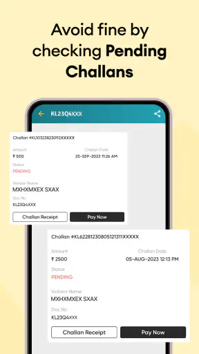 आरटीओ वाहन सूचना ऐप screenshot