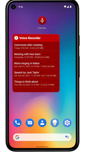 आवाज रिकॉर्डर screenshot