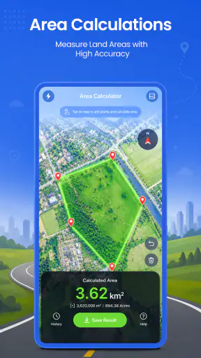 आसान रूट मैप: GPS नेविगेशन screenshot