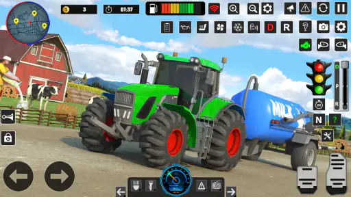 इंडियन ट्रैक्टर: Tractor Games screenshot