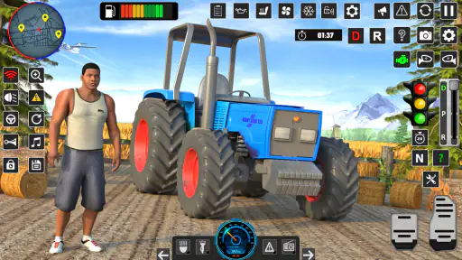इंडियन ट्रैक्टर: Tractor Games screenshot