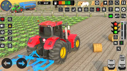 इंडियन ट्रैक्टर: Tractor Games screenshot