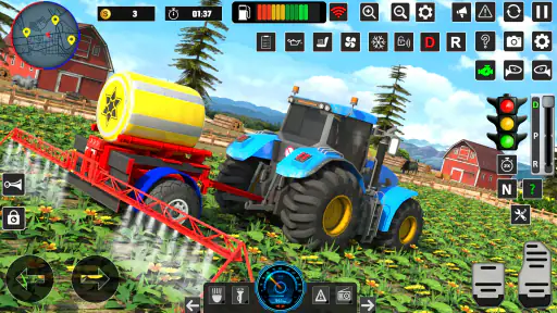 इंडियन ट्रैक्टर: Tractor Games screenshot
