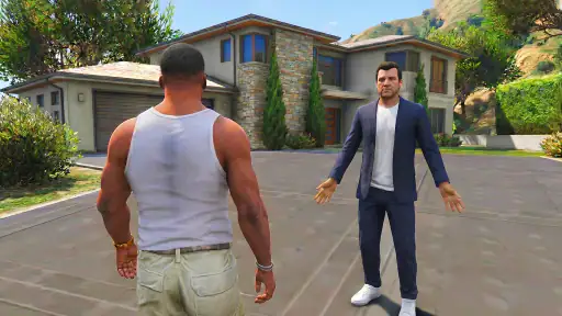 इंडियन बाइक 3डी गैंगस्टर गेम screenshot