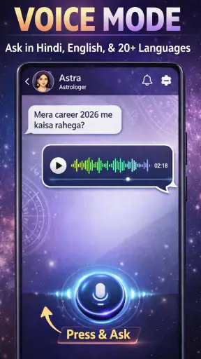 एस्ट्रोवॉयस एआई: ज्योतिष चैट screenshot