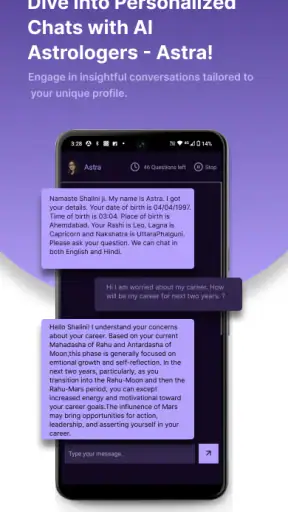 एस्ट्रोवॉयस एआई: ज्योतिष चैट screenshot