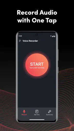 ऑडीसम: रिकॉर्ड और एआई सारांश screenshot