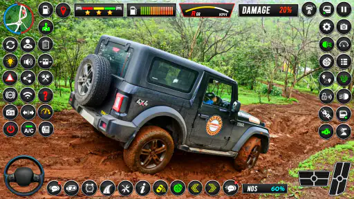 Offroad Jeep Driving:Jeep Game screenshot
