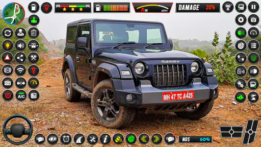 Offroad Jeep Driving:Jeep Game screenshot
