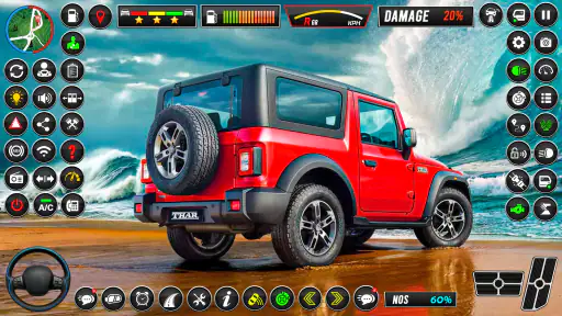 Offroad Jeep Driving:Jeep Game screenshot