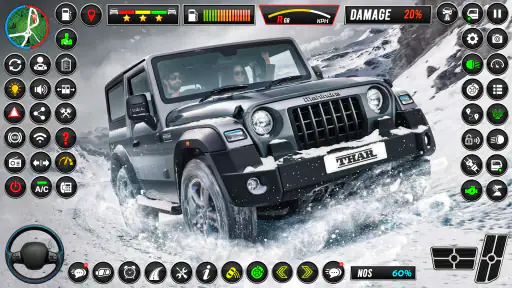 Offroad Jeep Driving:Jeep Game screenshot