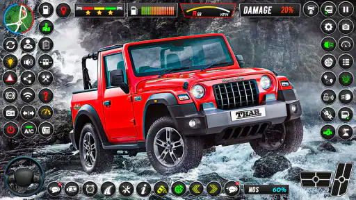 Offroad Jeep Driving:Jeep Game screenshot
