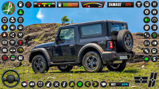 Offroad Jeep Driving:Jeep Game screenshot