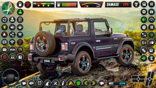 Offroad Jeep Driving:Jeep Game screenshot