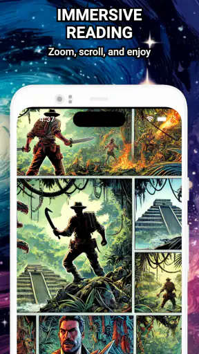 कॉमिक रीडर: CBR, CBZ और PDF screenshot