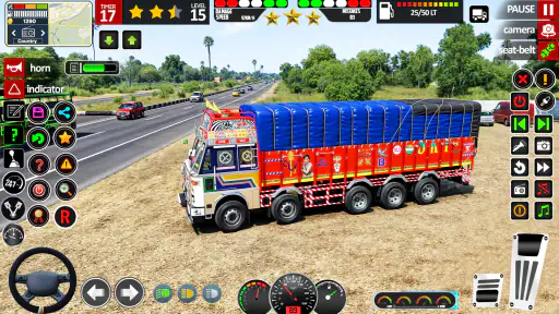 Indian Truck Offroad Cargo 3D screenshot