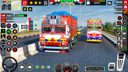 Indian Truck Offroad Cargo 3D screenshot