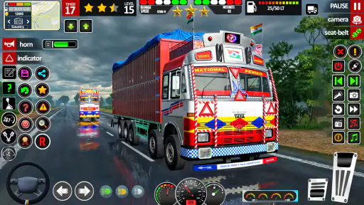 Indian Truck Offroad Cargo 3D screenshot