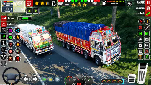 Indian Truck Offroad Cargo 3D screenshot